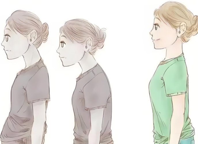 圓肩駝背影響